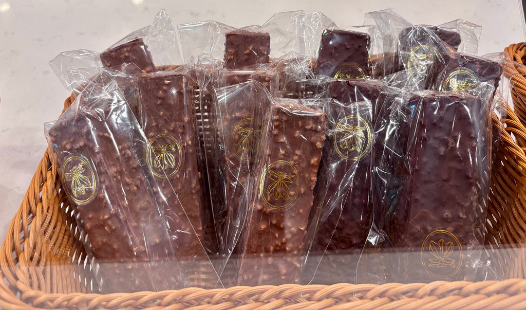Financier Milk  Chocolate Ganache snack bar - Gluten free