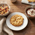 White chocolate chip and macadamia cookie XXL