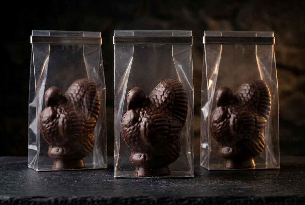 Artisanal Chocolate Turkey Trio  - Halloween Special !